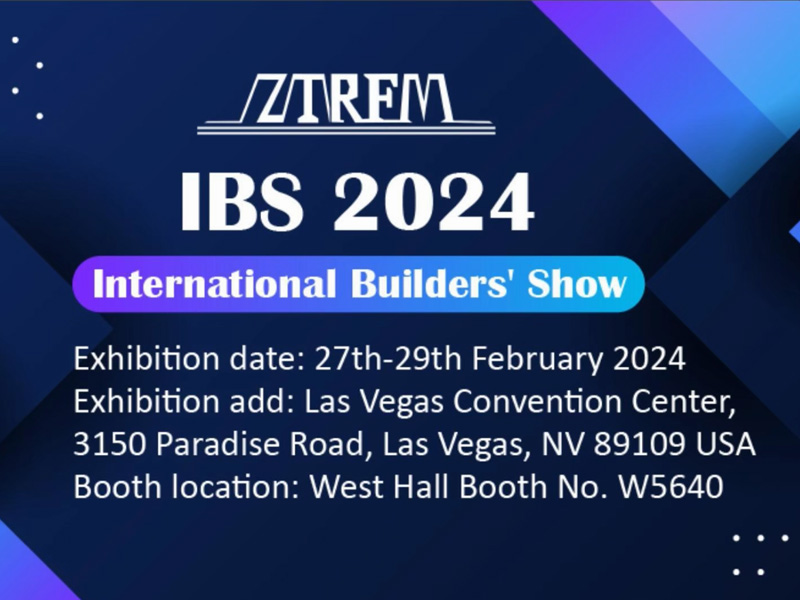 太阳集团tcy8722机械-美国国际建筑商展进行中（IBS 2024）W5640展位
