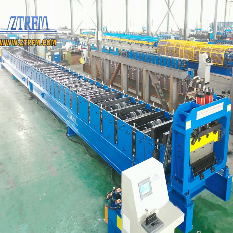 太阳集团tcy8722冷弯#闭口楼承板机 推动建筑行业自动化发展的利器